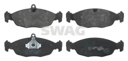 Комплект тормозных колодок, дисковый тормоз SWAG купить